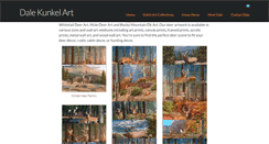 Desktop Screenshot of dalekunkeldeerart.com
